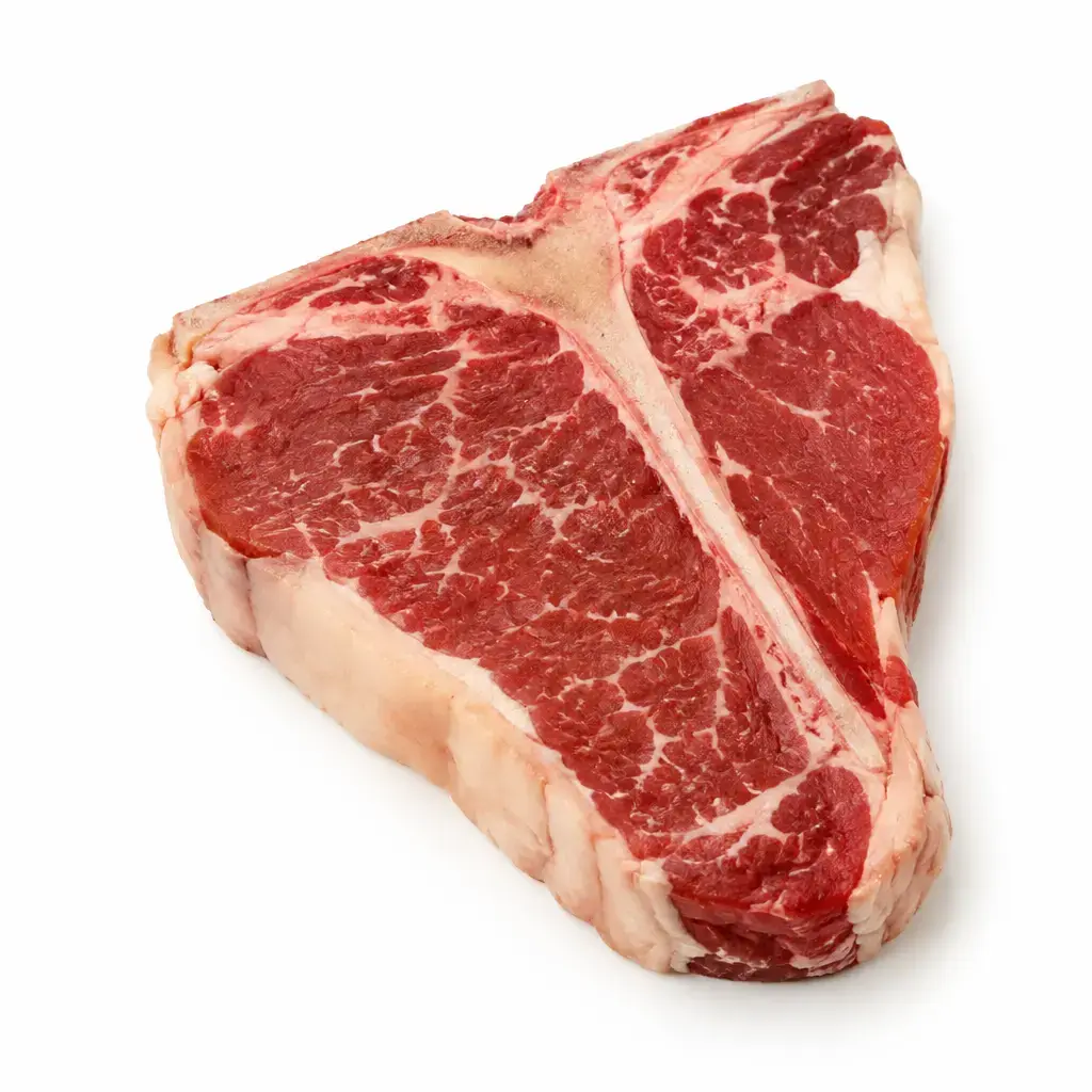 Kalorien Rinder-T-Bone-Steak - Nährwerttabelle