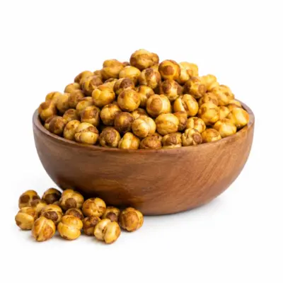 Gepuffte Kichererbsen
