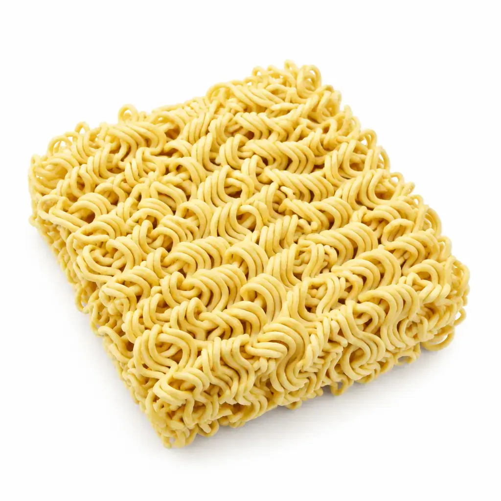 Wie viele Kalorien haben Trocken Instant Ramen Nudeln?