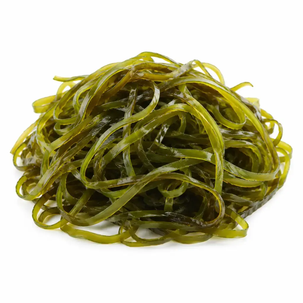 Wie viele Kalorien haben rohe Kelp-Algennudeln?