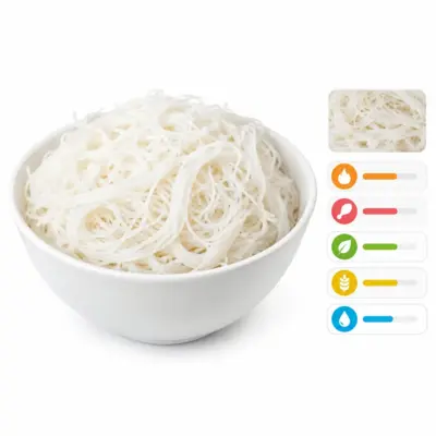 Gekochte Reis-Vermicelli-Nudeln