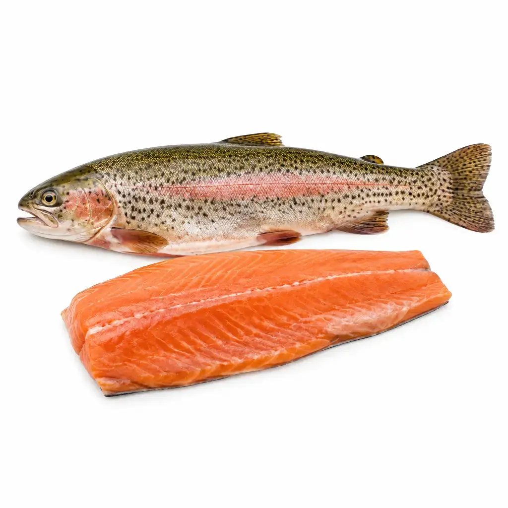 Tabla Nutricional de la Trucha Arcoíris Cruda