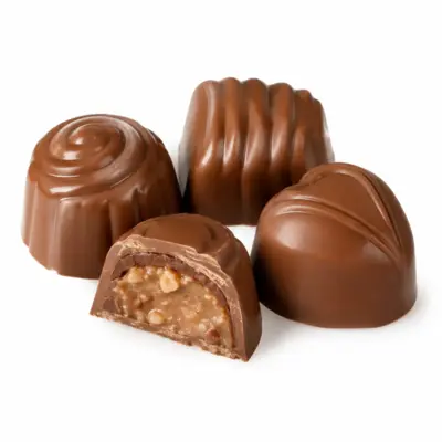 Pralinés de Chocolate con Leche