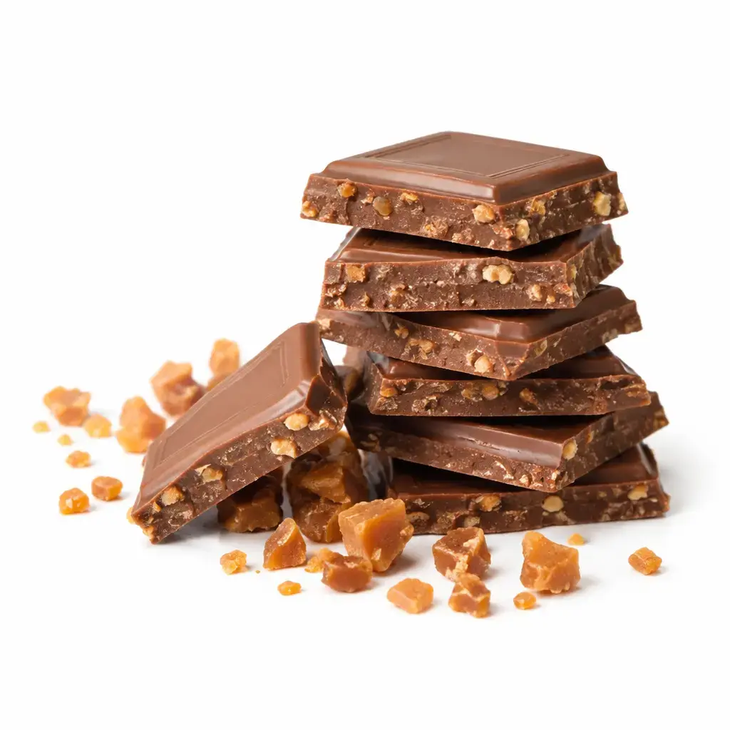 Valores Nutricionales del Chocolate con Leche con Toffee