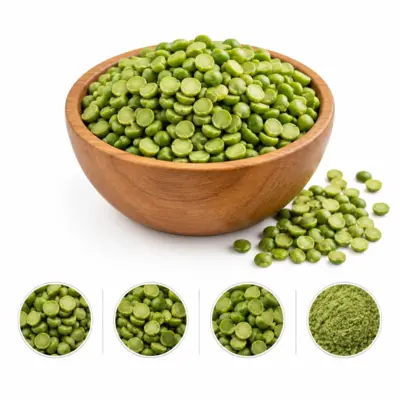 Guisantes Verdes partidos