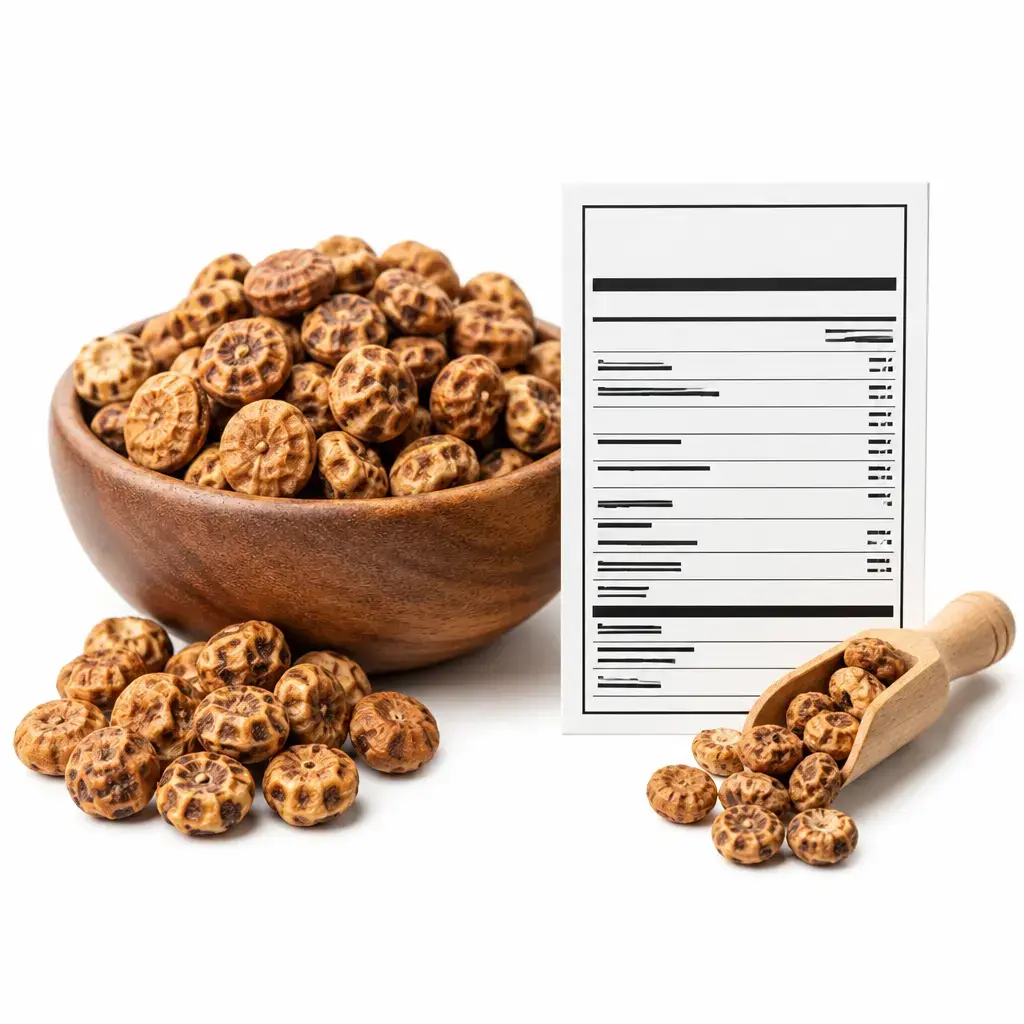 Datos Nutricionales y Calorías de los Tigernuts