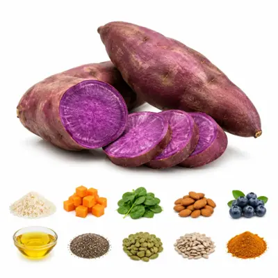 Batata Dulce Okinawense Cruda