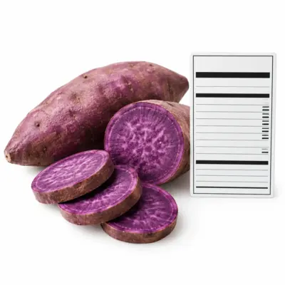 Batata Morada Cruda