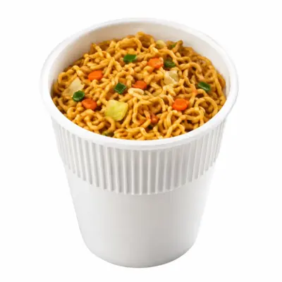 Fideos Instantáneos Fritos Secos