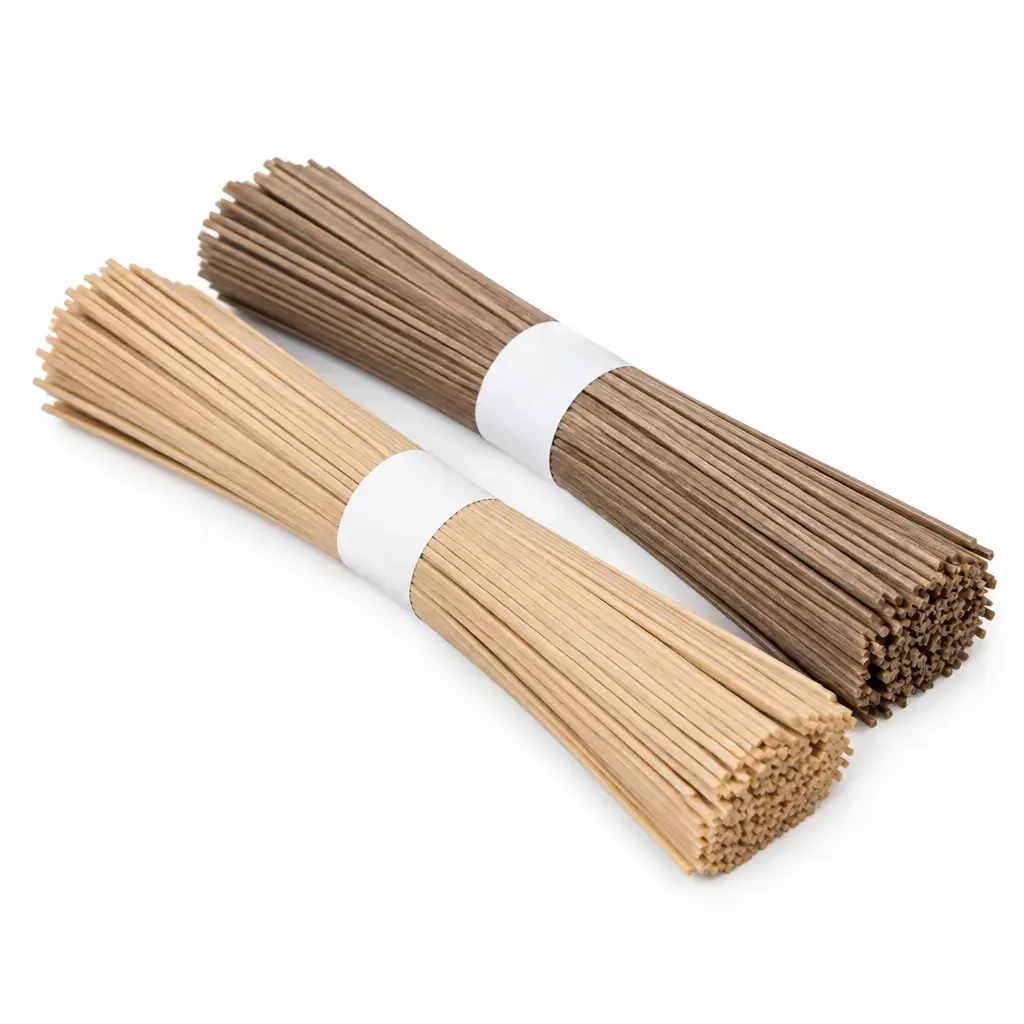 ¿Cuántas calorías tienen los Fideos Soba de Trigo y Buchweat Secos?
