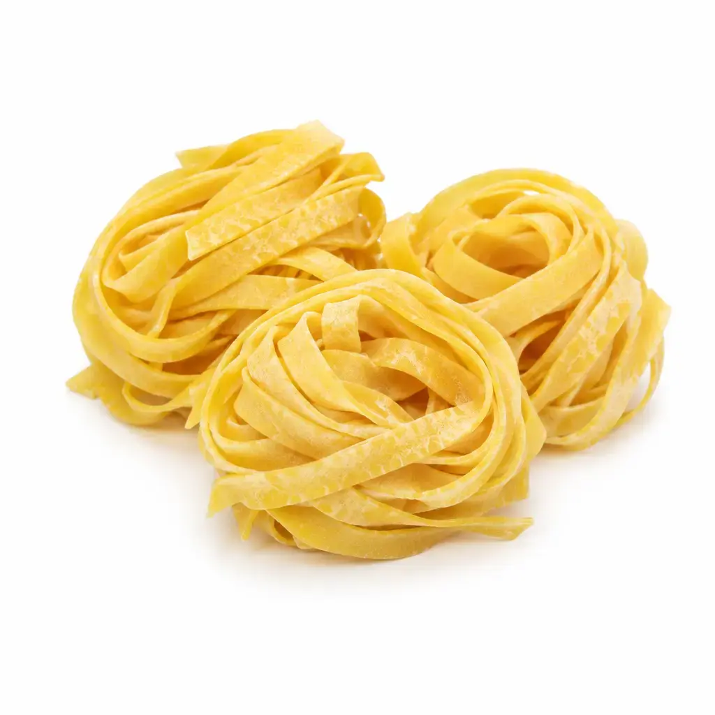 Valores Nutricionales de Pasta de Huevo Cruda Fresca: 138 Calorías