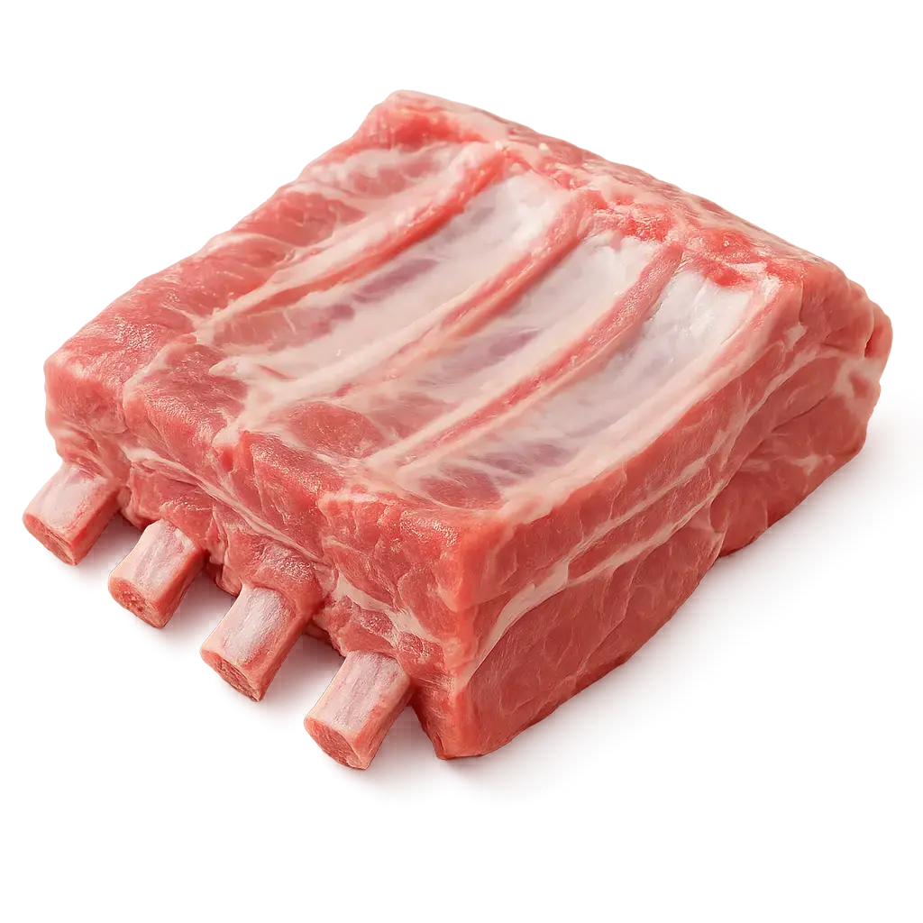 Costillas de Cerdo Crudas – ¿Cuántas calorías hay por 100g?