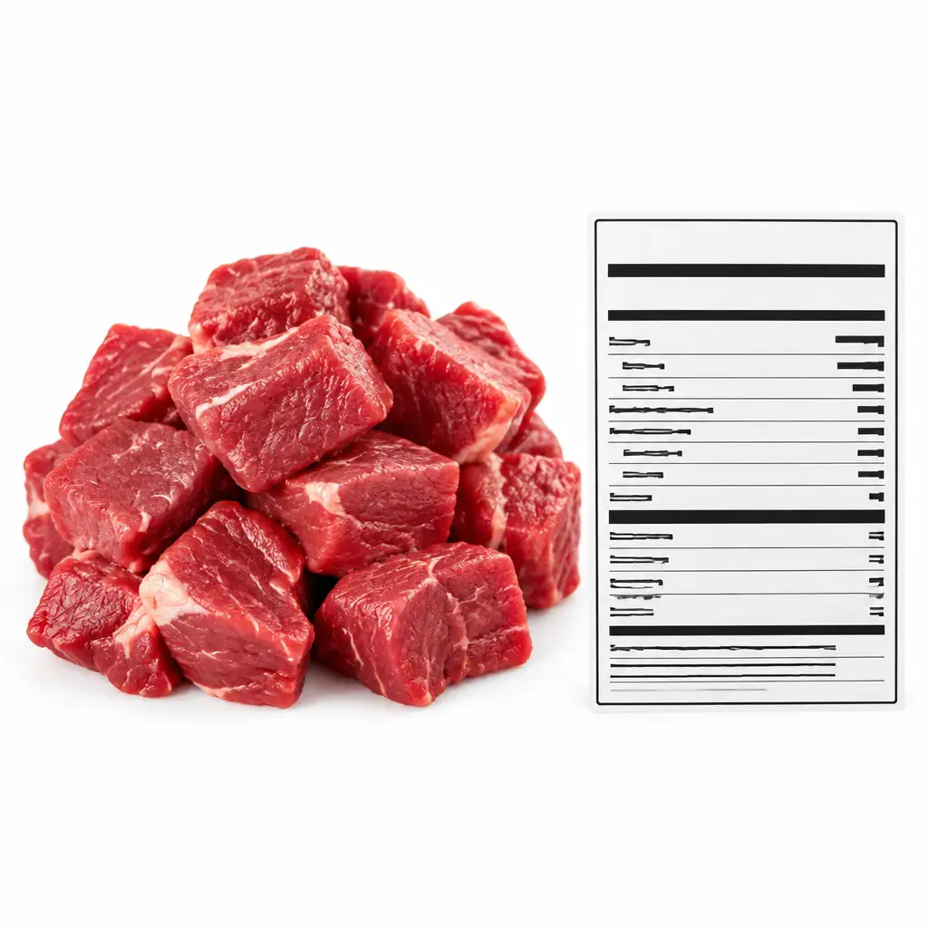 Calories Beef Stew Meat - Nutritional Table