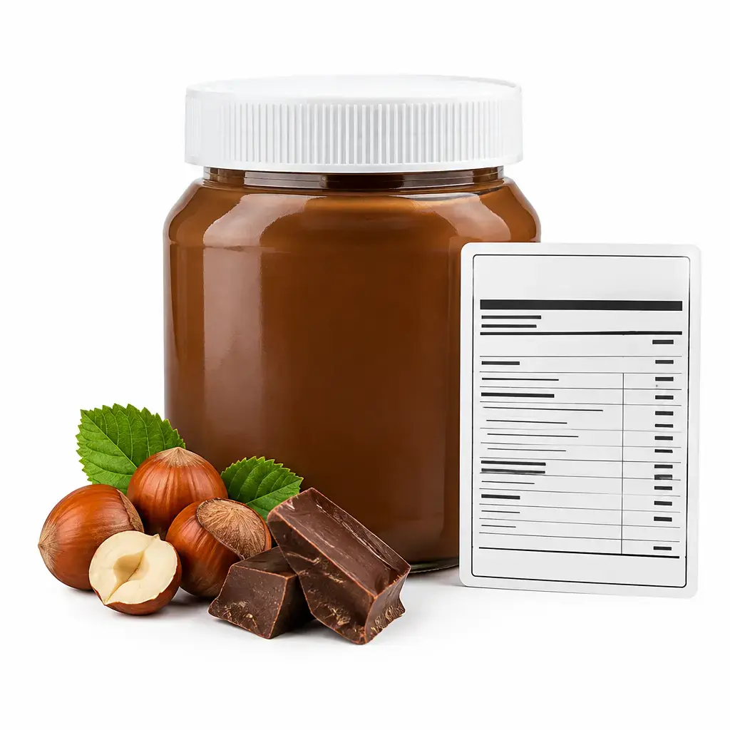 Calories Chocolate Hazelnut Spread - Nutritional Table