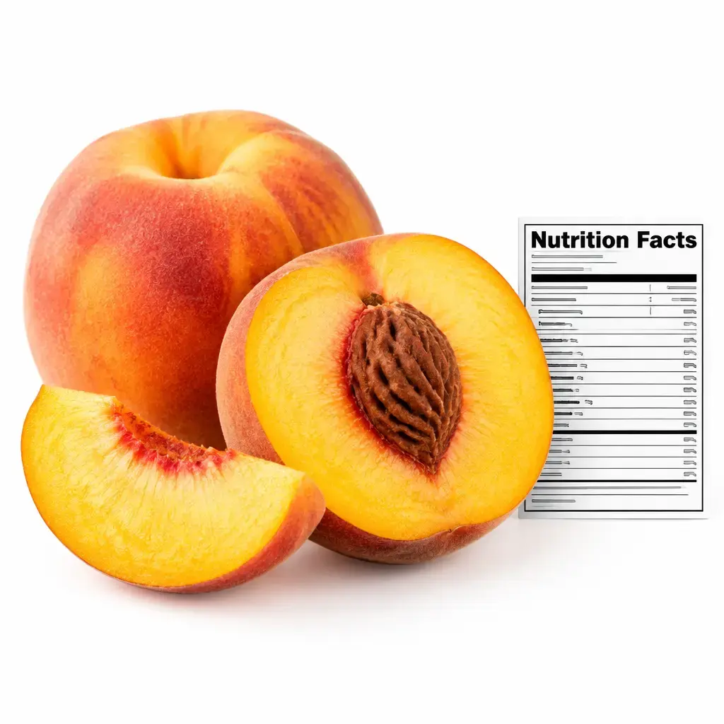Freestone Peaches - Nutritional Facts