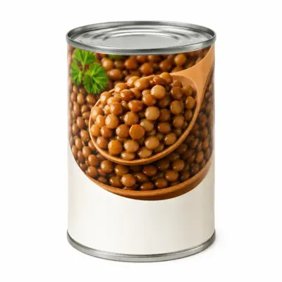 Canned Brown Lentils
