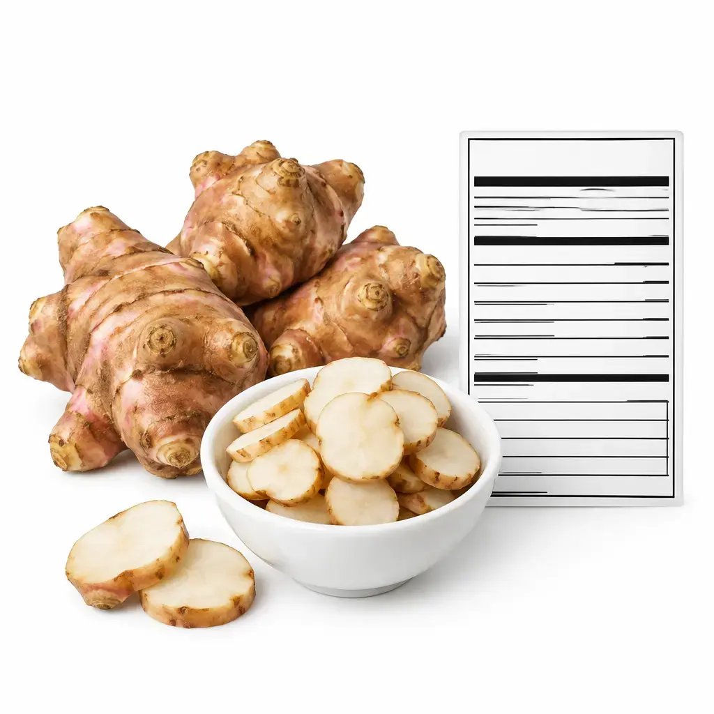 Nutrition Facts and Calories of Jerusalem Artichoke