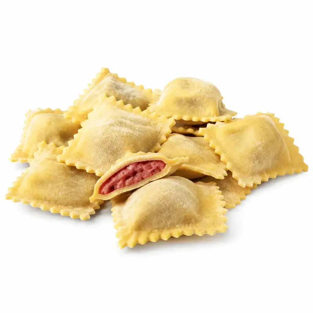 How Many Calories in Fresh Raw Beef Meat Ravioli?