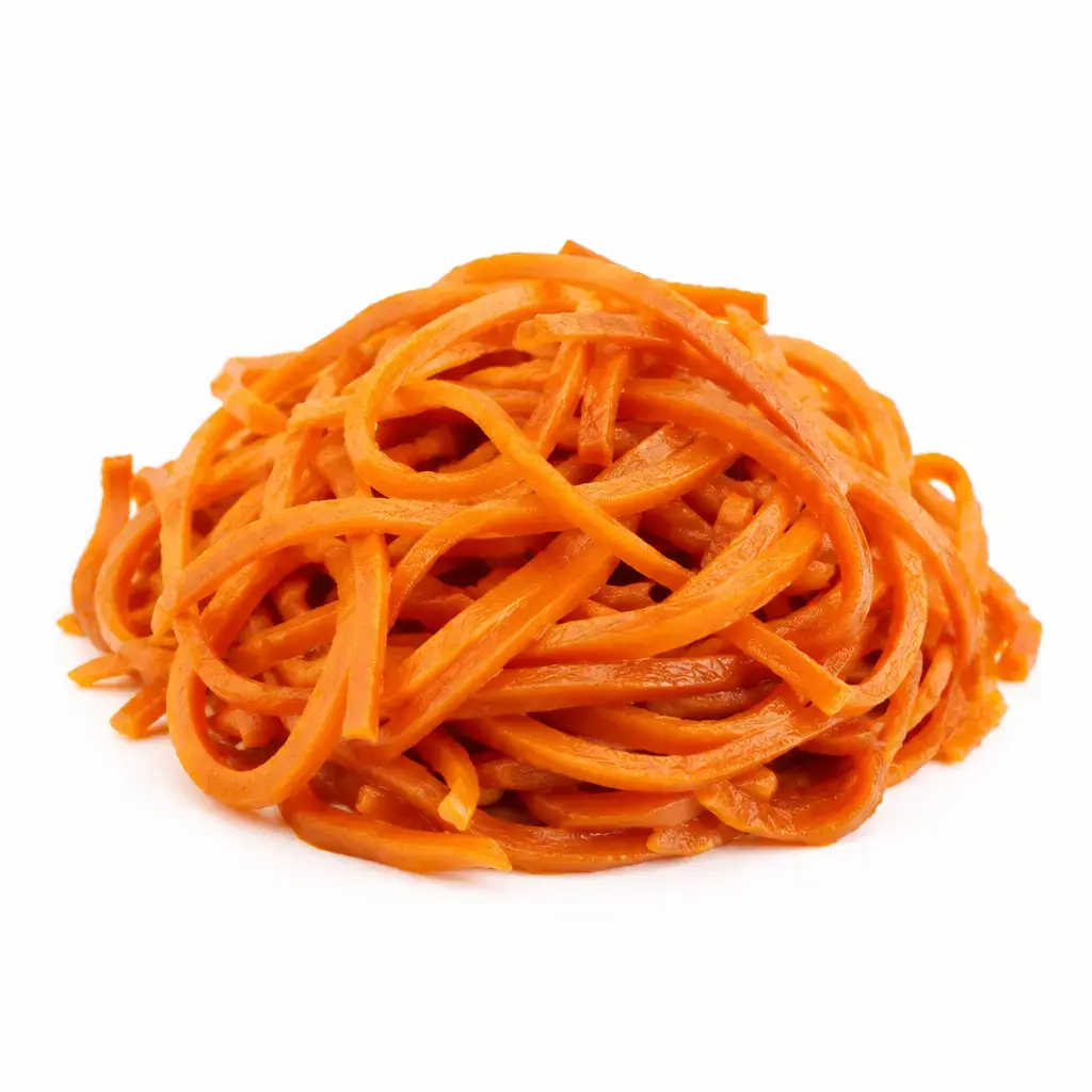 What are the calories in Cooked Sweet Potato Noodles?