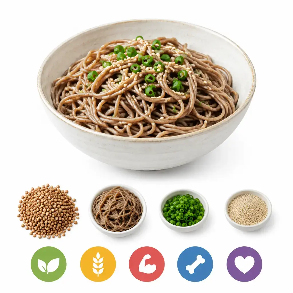 Nutritional Values of Cooked Buckwheat Soba Noodles
