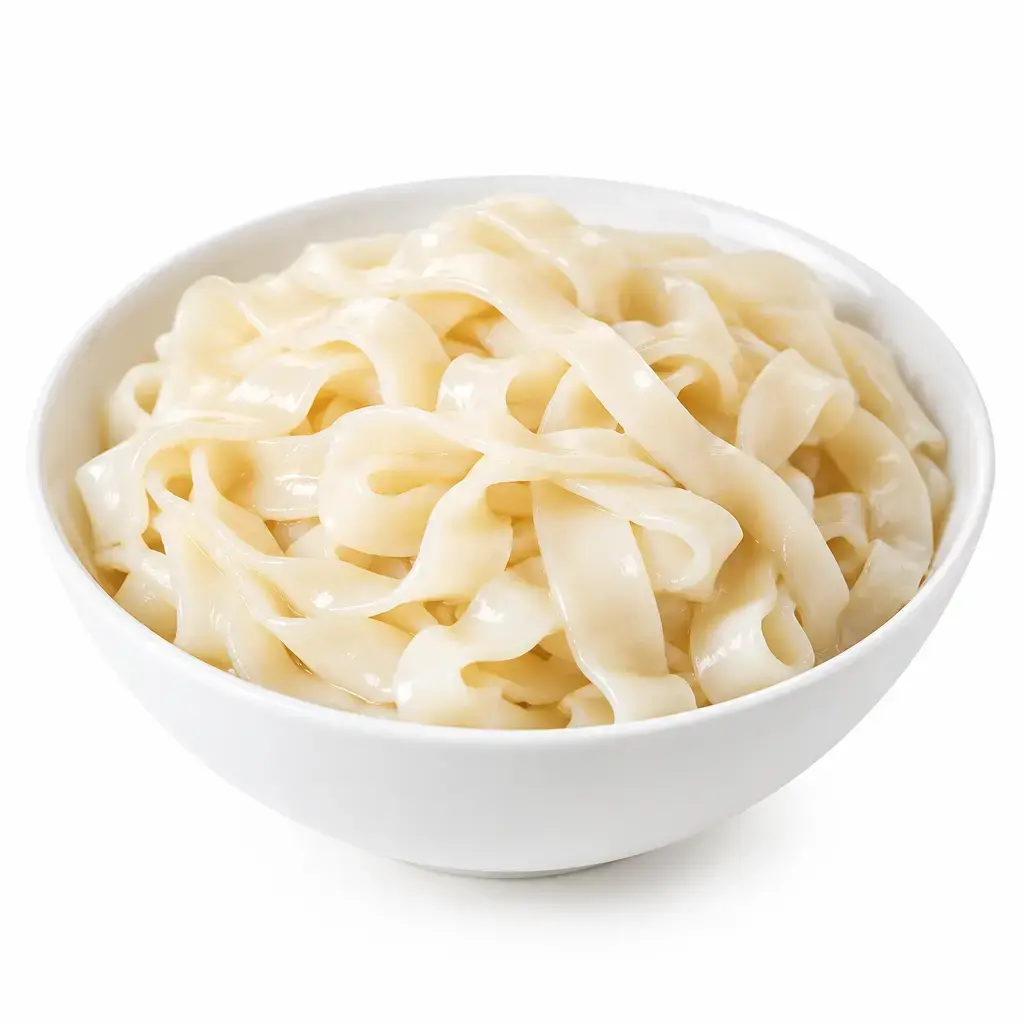 Nutritional Values of Cooked Flat Rice Noodles