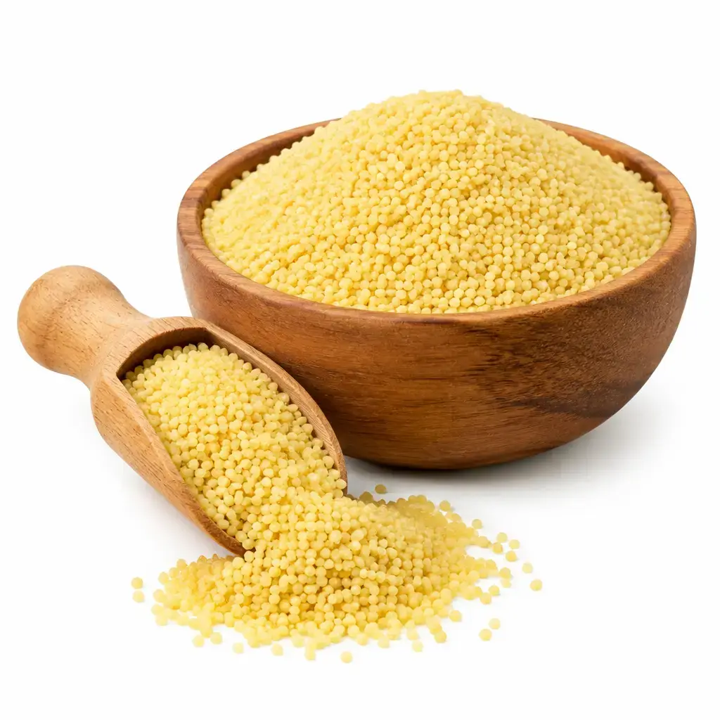 Nutritional Values of Dry Couscous Grains: 376 Calories and 75g Carbs