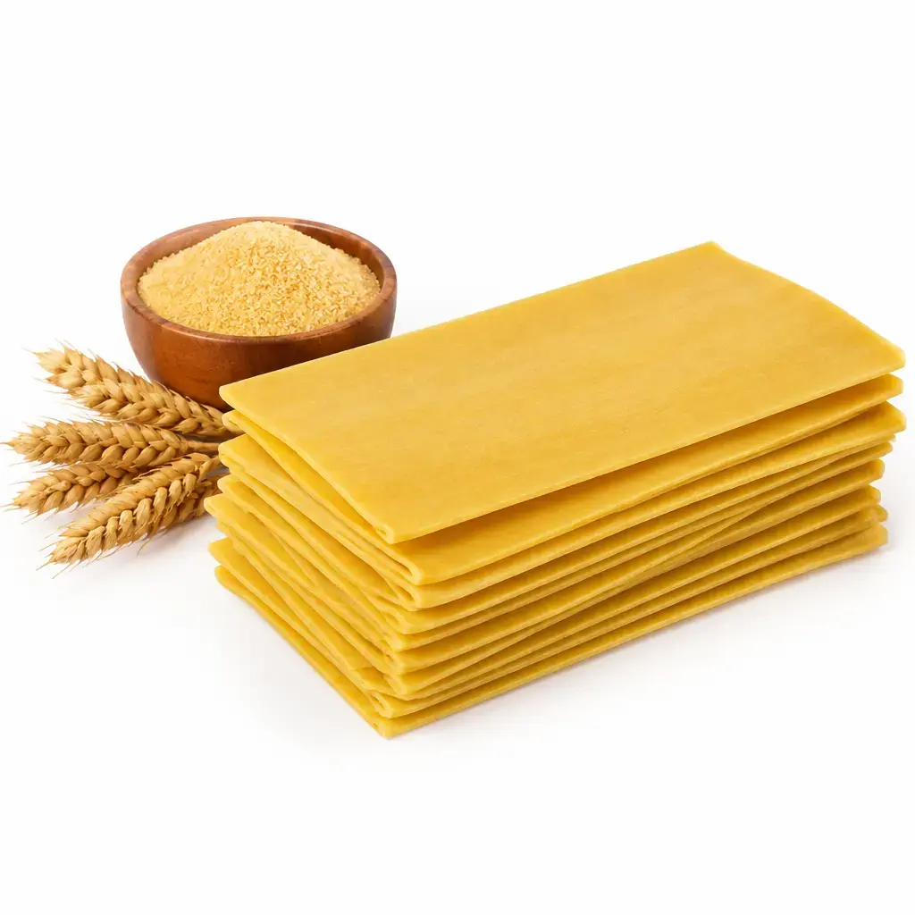 Nutritional Values of Dry Durum Wheat Lasagna Sheets