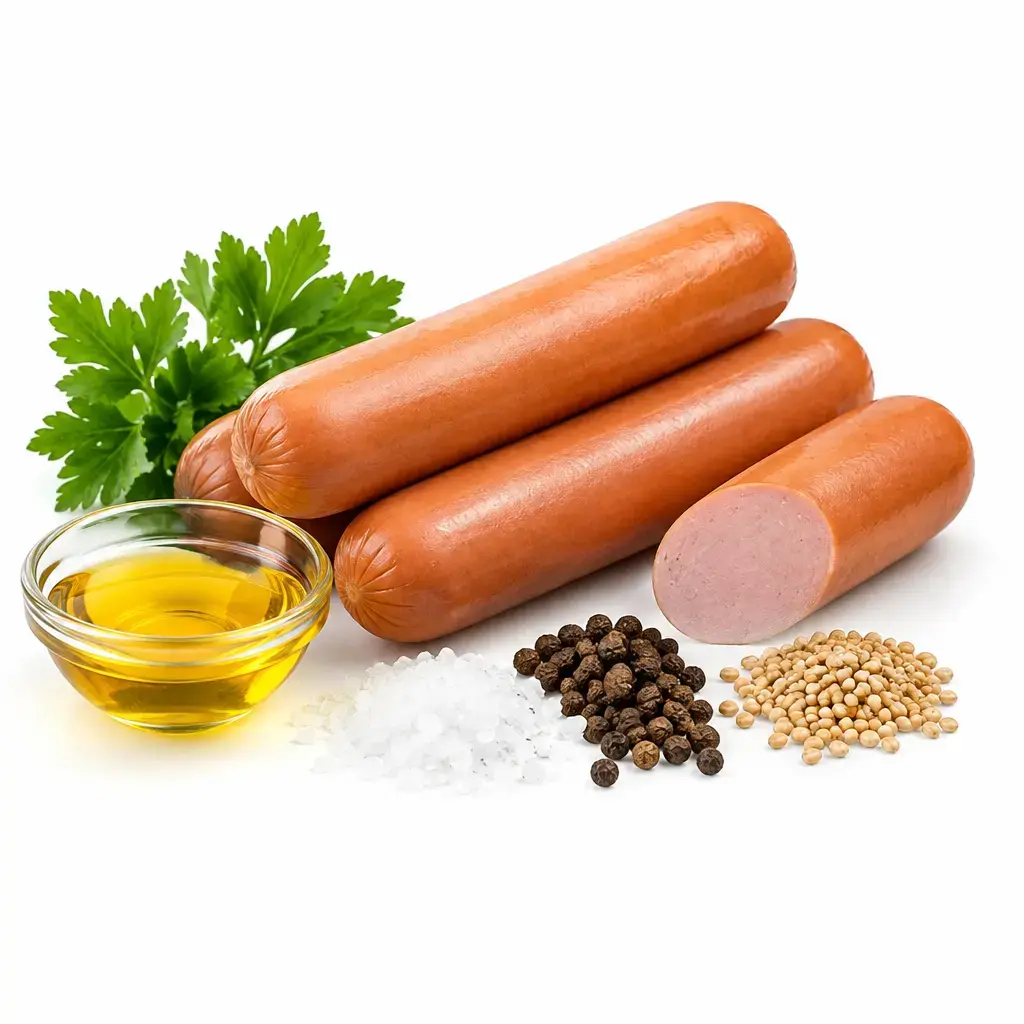 Nutritional Values of Pork Hot Dogs per 100g